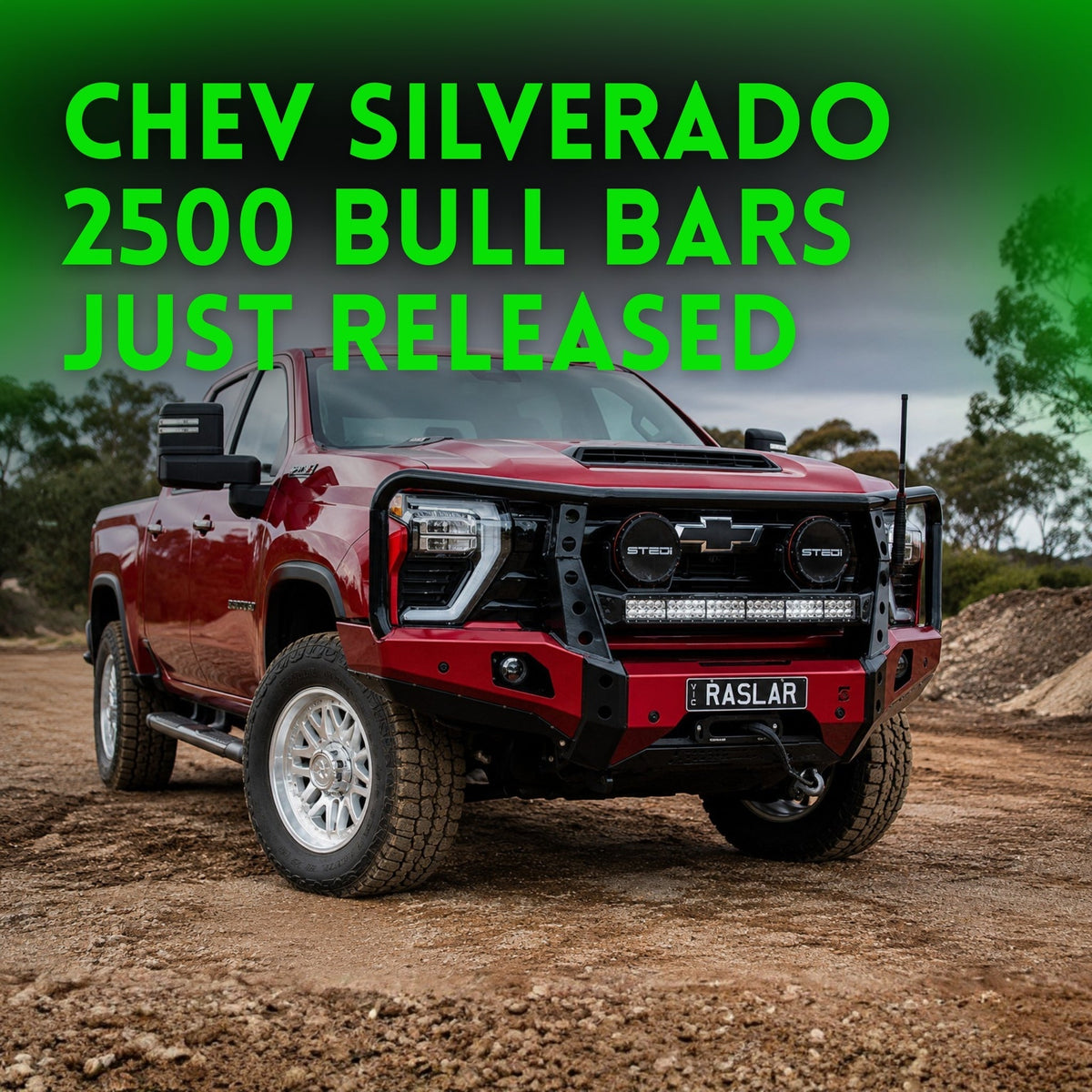 Chevrolet Silverado 2500 Bull Bars Just Released