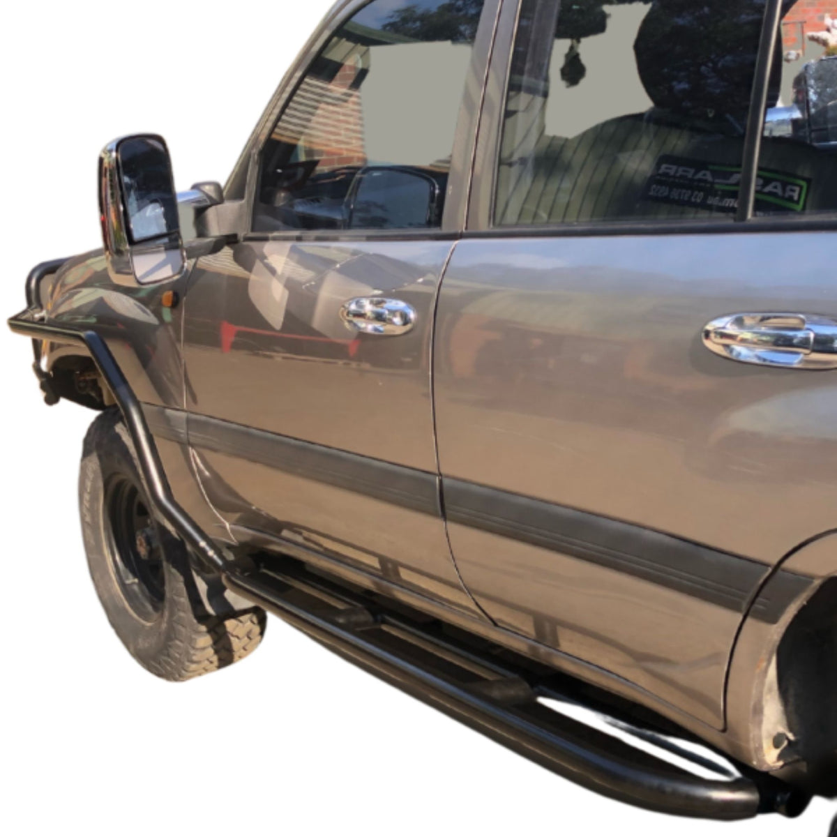 100 Series IFS Landcruiser TRADITIONAL Rock Sliders & Rails