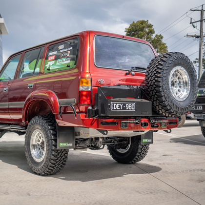 Toyota Landcruiser 80 Series Rear Bar V2 Super High Clearance Raslarr