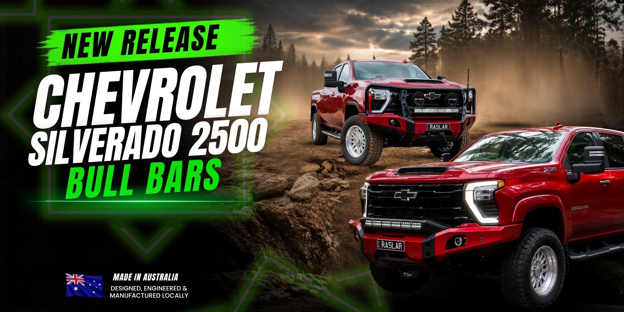 Chevrolet Silverado 2500 Bull Bar hooped and hoopless made in Australia. Offroad Creative, ARB, Ironman