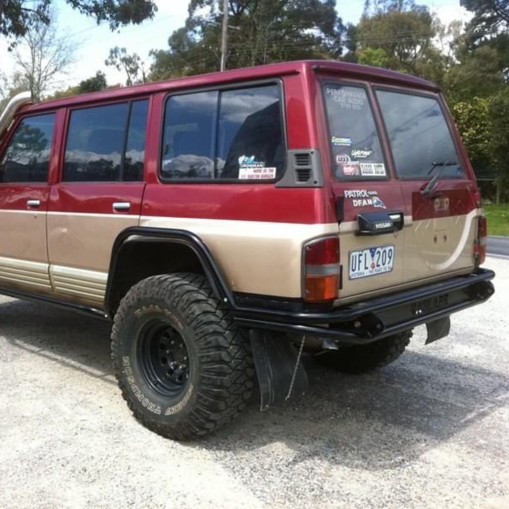 GQ Nissan Patrol Comp Rear Bar (No Stubs) | Raslarr