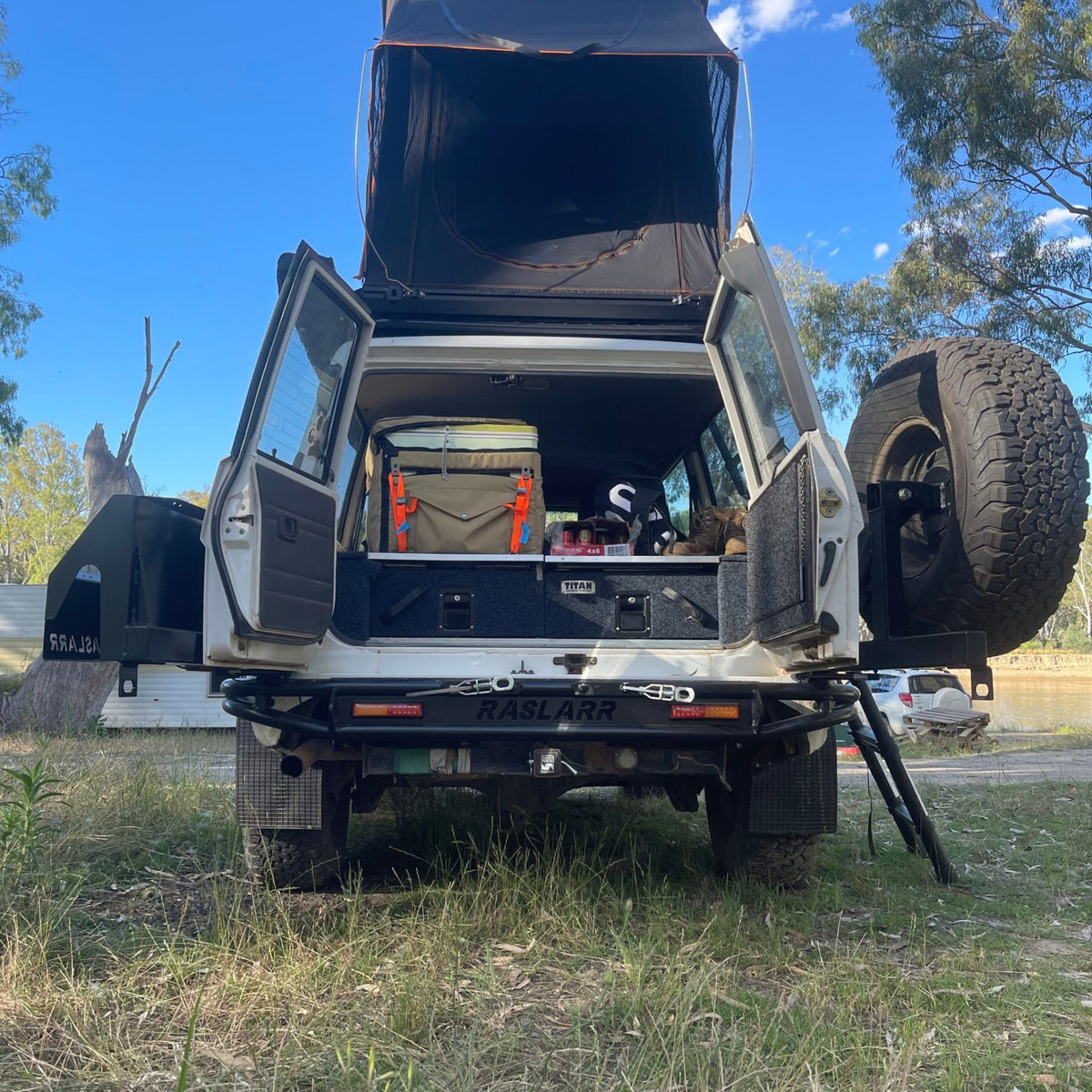GQ Nissan Patrol Tourer Rear Bar | Raslarr
