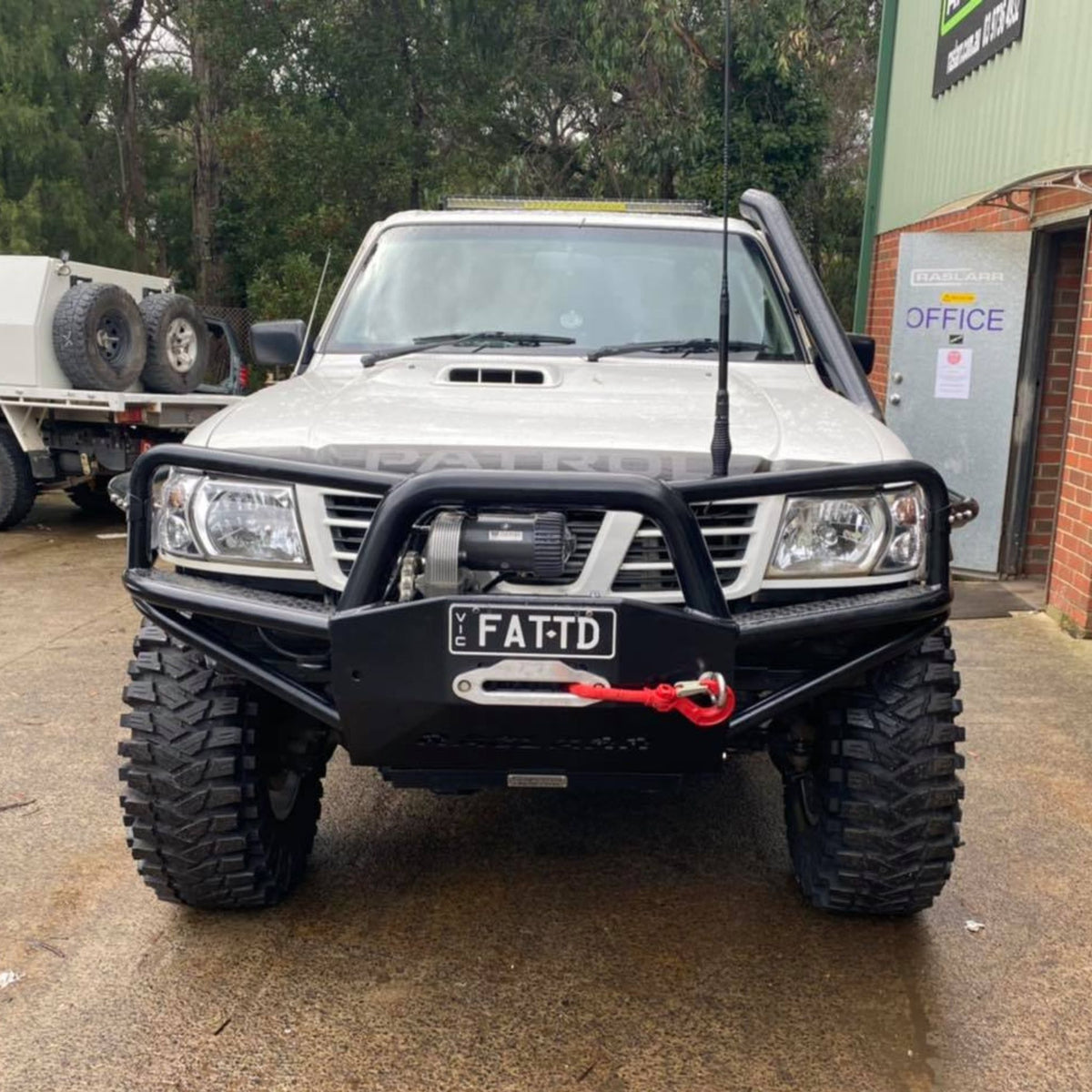 Comped Bar GU Nissan Patrol Hooped Comp Bar | Raslarr