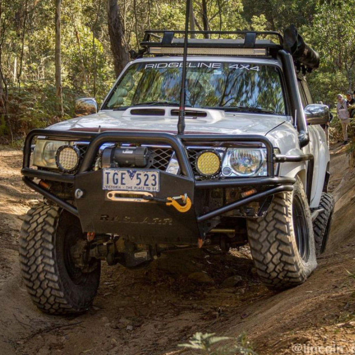 Comped Bar GU Nissan Patrol Hooped Comp Bar | Raslarr