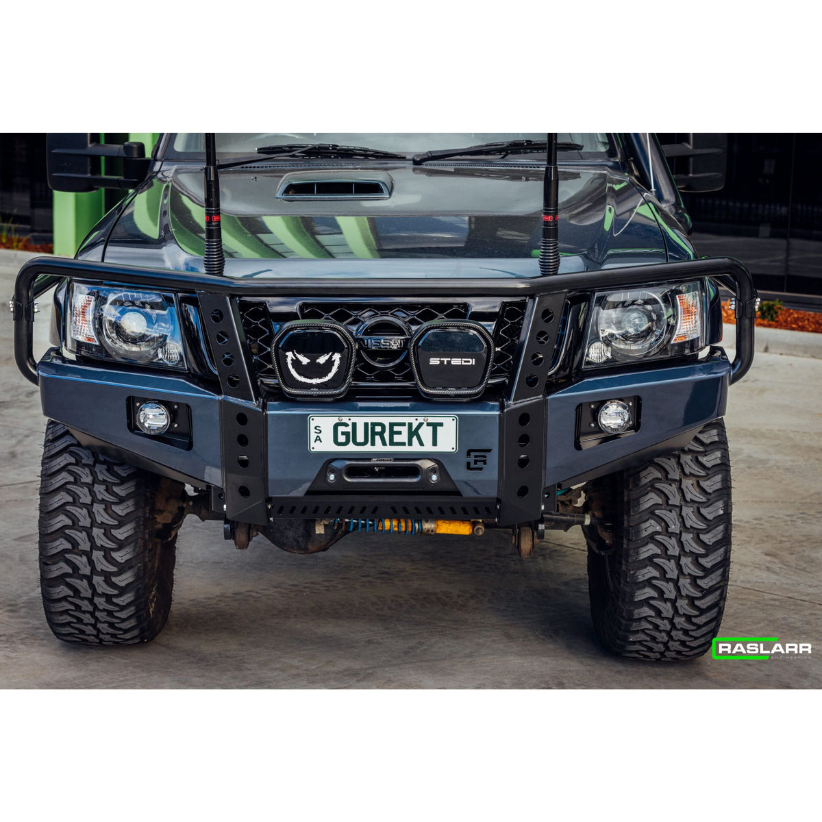GU Series 4 Nissan Patrol Dallas Bull Bar | Raslarr