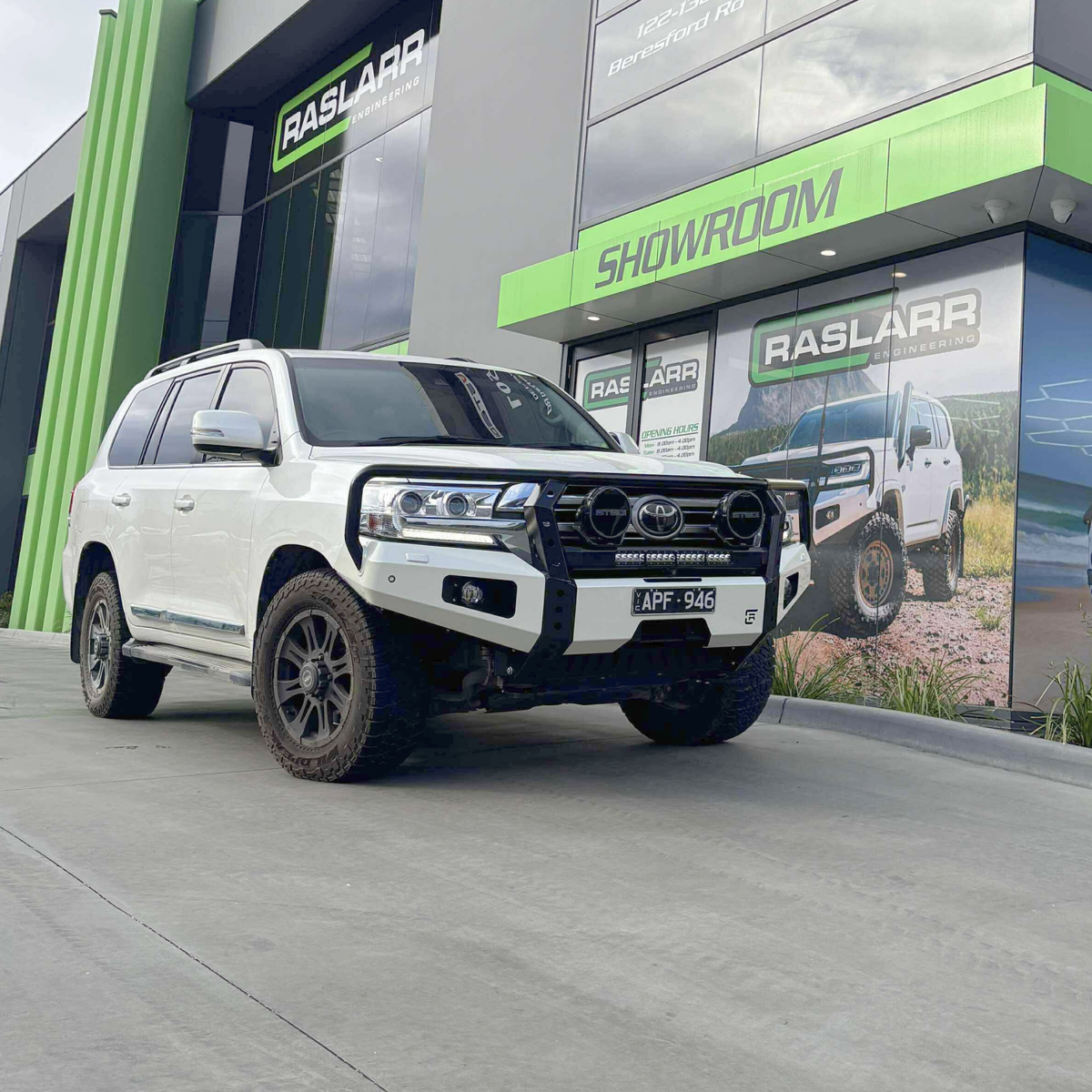 200 Series Toyota Landcruiser Dallas Bull Bar | Raslarr Engineering