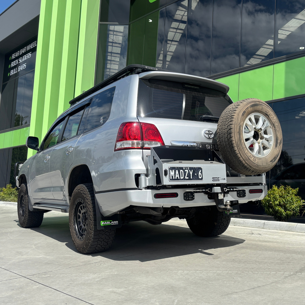 200 Series Toyota Landcruiser Rear Bar V2 | Raslarr Engineering