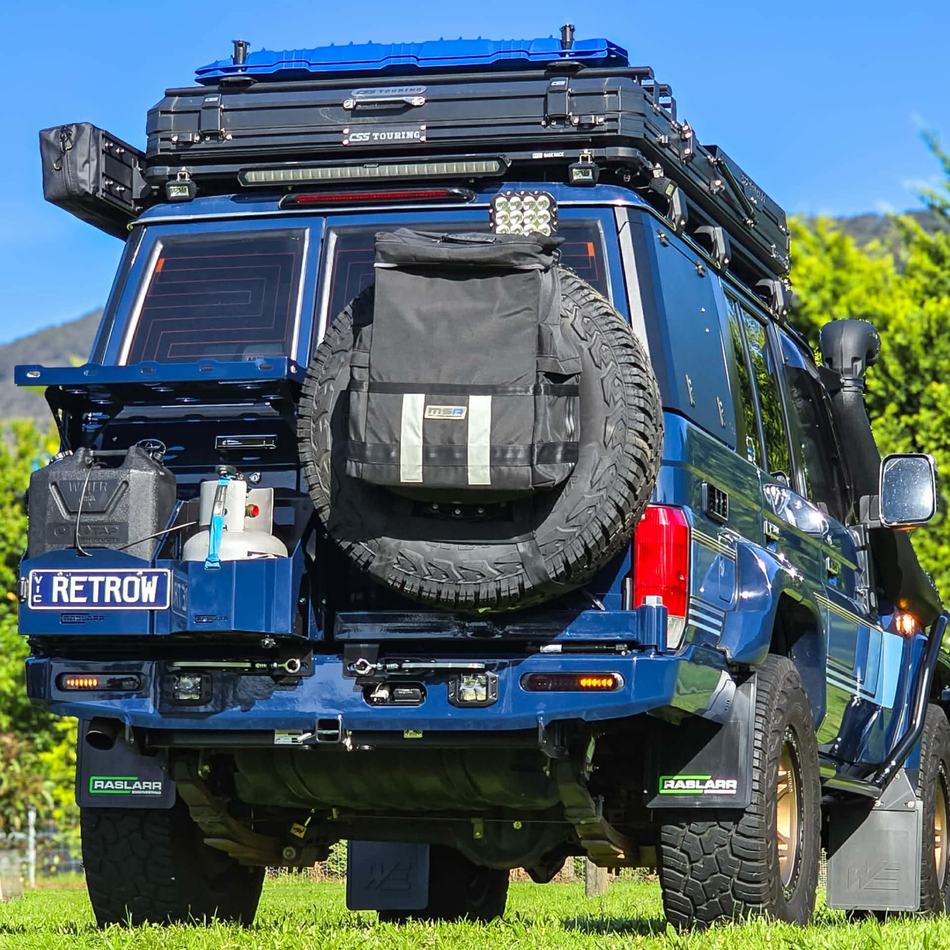76/78 Series Toyota Landcruiser "V2" Rear Bar