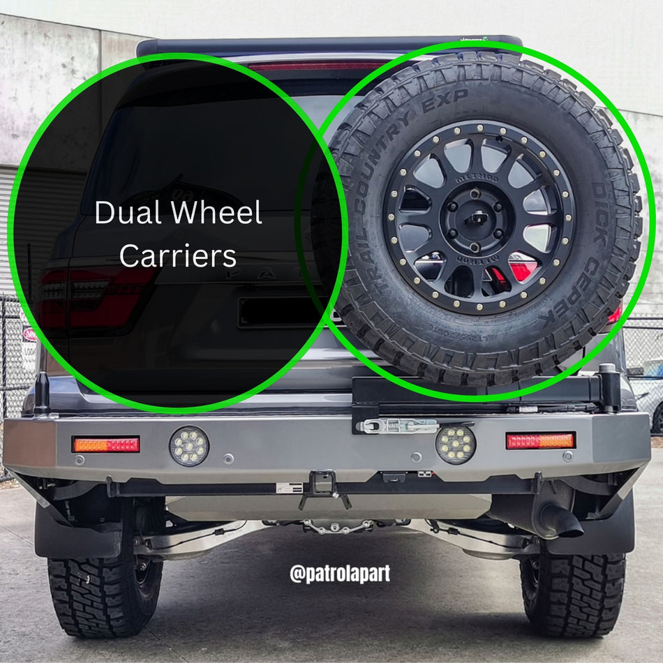 Dual Rear Wheel Icon Rear Bar Accessories | Raslarr Engineering | Raslarr