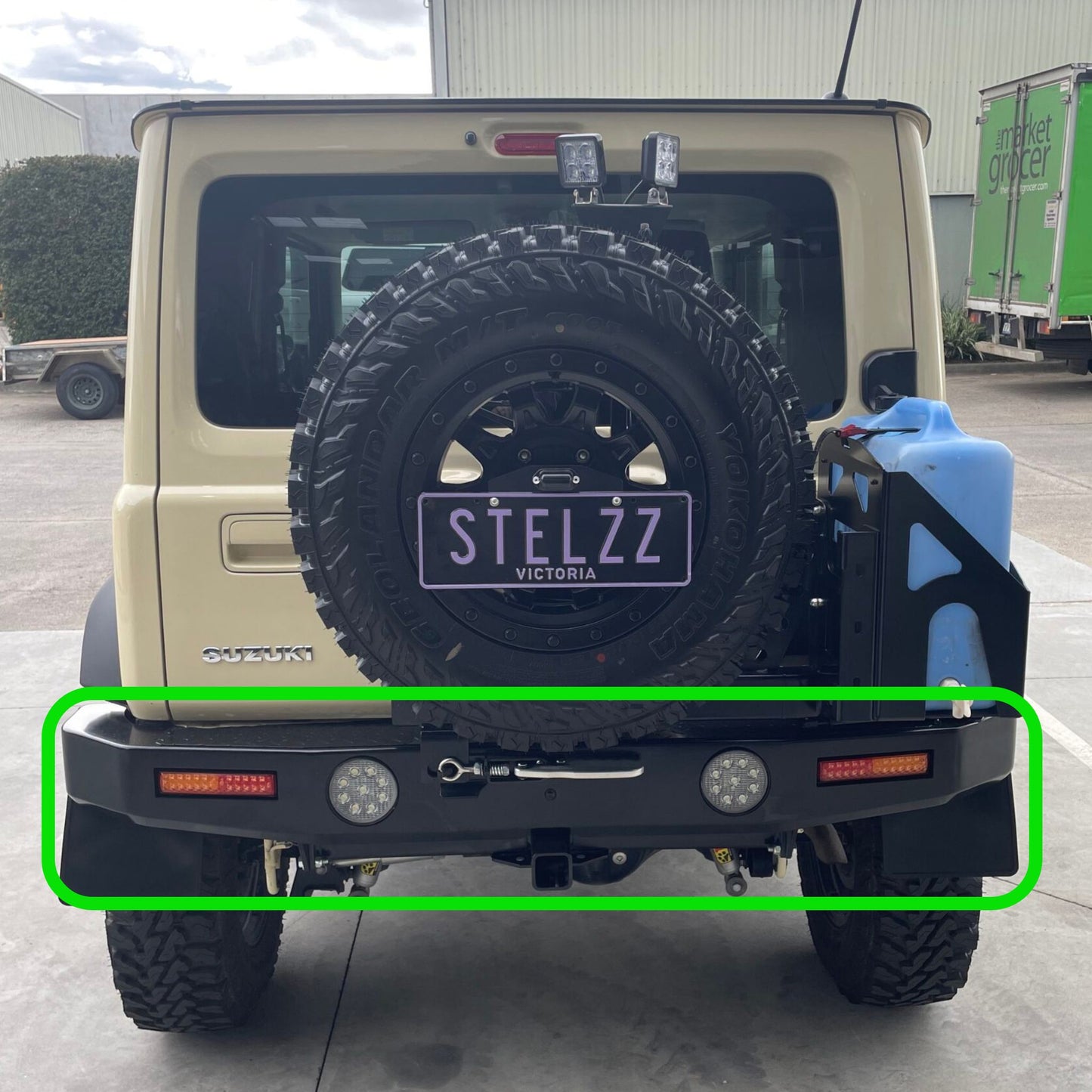 Suzuki Jimny JB74 Rear Bar | Raslarr