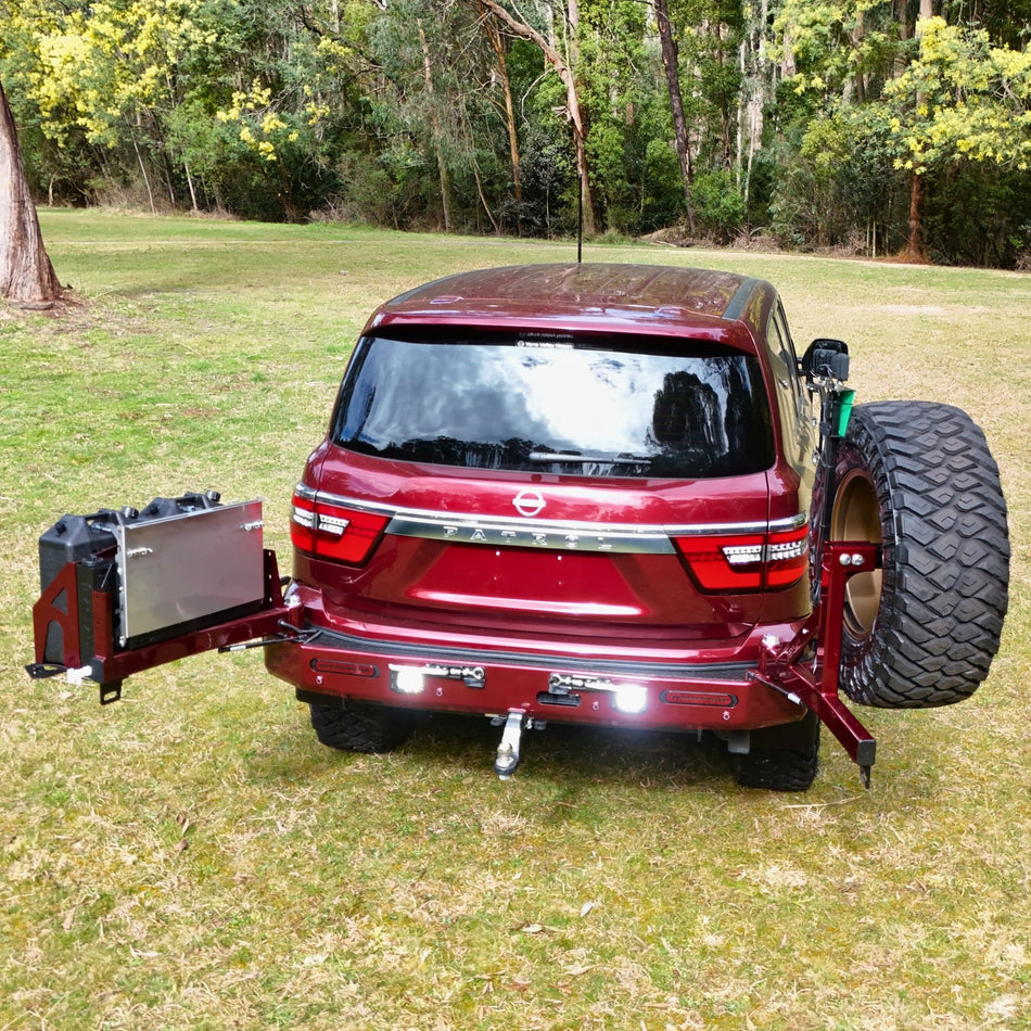 S5 Y62 Nissan Patrol Rear Bar V2