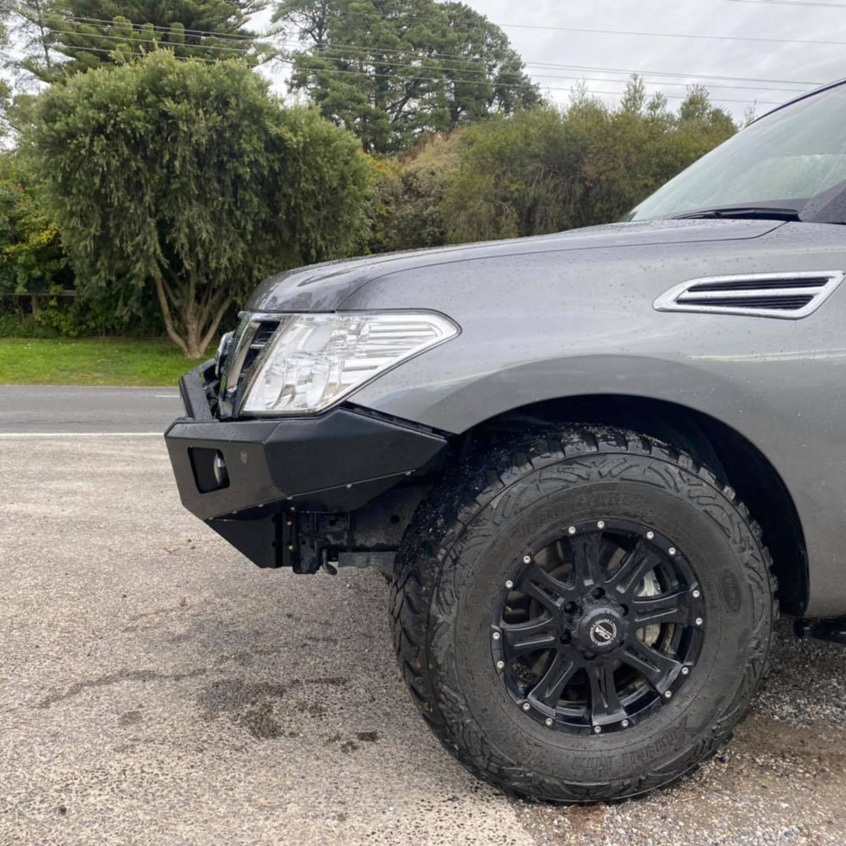 S4 Y62 Nissan Patrol Low Line (Winter) Bull Bar | Raslarr