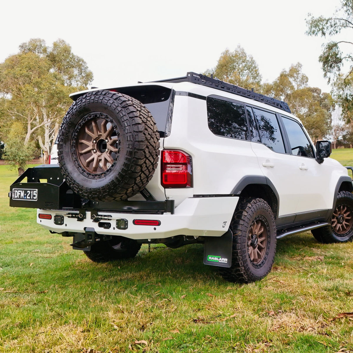 Prado 250 Rear 250 Series Toyota Landcruiser Prado Rear Bar & Wheel Carrier