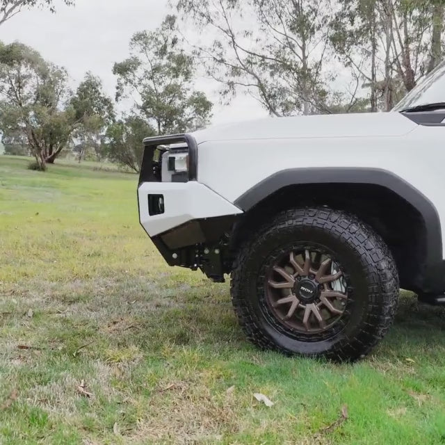 Raslarr Toyota Landcruiser Prado 250 Series Bull Bar Dallas with Hoops video Low Res.mp4